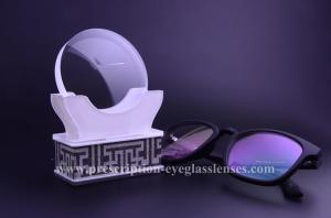 Quality 1.56 FT-28 Antireflective Lenses Blanks , Bifocal Vision AR Coated Lenses Blank wholesale