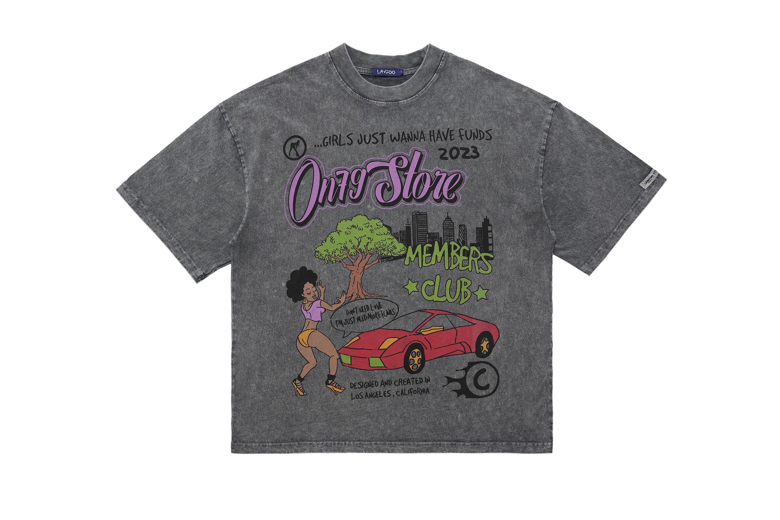 Oversized Vintage T-Shirt Men's T-Shirt 100% Cotton Short Sleeve 7 Days Sample Order Lead Time