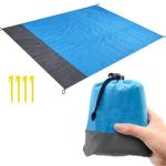 Camping Rug, Beach Blanket Silky Soft 85"x72" Boho Sand Proof Beach Blanket Sand