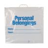 Buy cheap 55cm*40cm Handle Plastic LDPE Patient Belonging Bags White Color from wholesalers