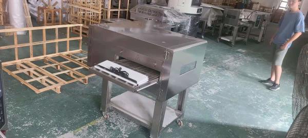 Electric Pizza Baking Oven with Marble/Stainless Steel Base 3N-380V/50Hz Voltage