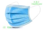 Ordinary 3 Ply Non Woven Surgical Face Mask Medical Use Disposable OEM