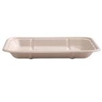 Disposable Biodegradable Sugarcane Bagasse Tray Recycled Paper Food Tray