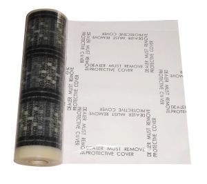 Quality PE 4 Mil 24inch Auto Carpet Adhesive Protective Film Plasticover wholesale