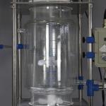 Concentration Chemical Glass Reactor 50L Jacketed For Chemistry Distillation