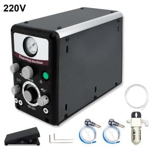 Quality 220V 50HZ Jewelry Engraving Machine Double Headed Pneumatic Jewelry Engraver wholesale