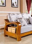 modern Zingana wood home corner sofa furniture
