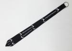 popular Personalized logo silk screen neck lanyard with split ring