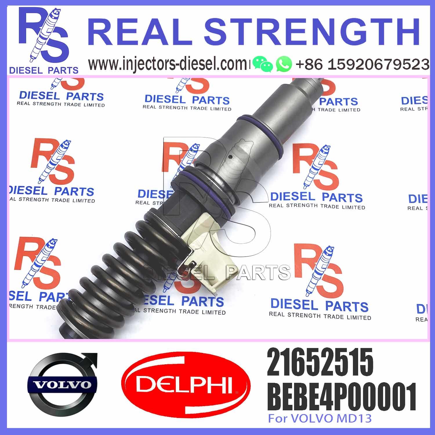 MD9 Diesel Engine Fuel Unit Injector BEBE4D45001 21947762 21379931 BEBE4D18001 22254568 21652515