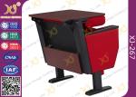 Full Upholstered Metal Framework Church Auditorium Seating With Wood Outerback