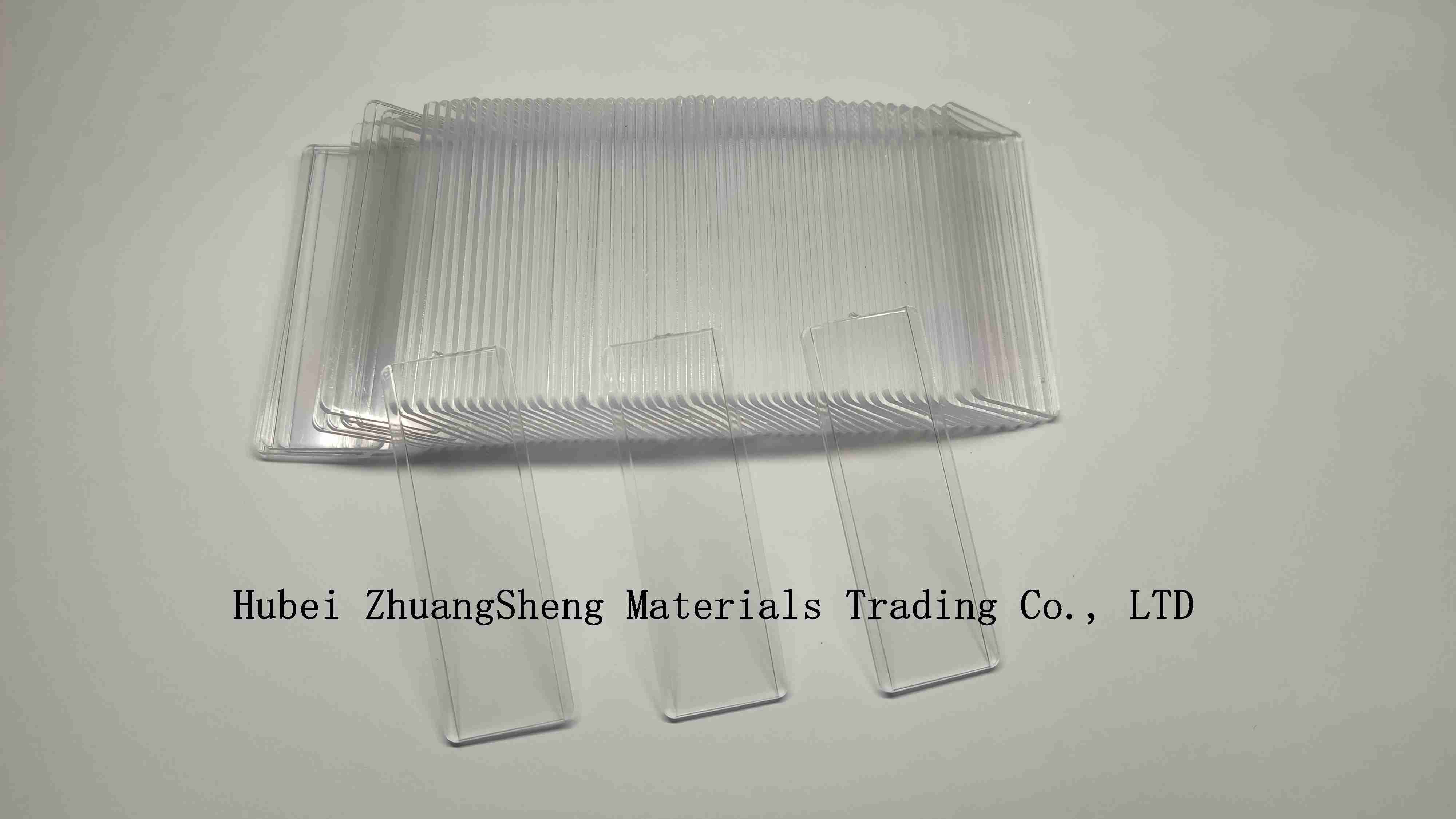 Plastic slice / plastic slide / disposable slice