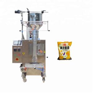 Quality Photoelectric Tracking Ketchup Packaging Machine , 350kg Hot Sauce Filling Machine wholesale