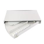 12 Port Rotary 1U Fiber Optic Distribution Frame For 19" Rack Mount