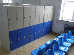 Quality 2000 * 933 * 470mm Changing Room Lockers 3 Comparts 3 Column For Employee wholesale