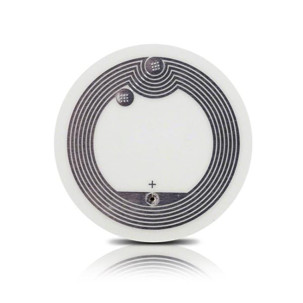 Cheap Clear Round RFID NFC Sticker , 216 Transparent NFC Chip Sticker for sale