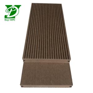 Quality Modern Waterproof Wood Plastic Composite Hollow Decking wholesale