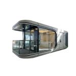Prefab Space Capsule Villa House With Welded Steel Frame Structure