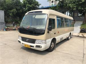Quality Engine 2.7L 113kw Toyota Coaster Used Passenger Bus 23 Seats 2014 wholesale