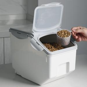 Quality 10KG 15KG Cat Food Storage Container 15 Lbs Dog Food Bin wholesale