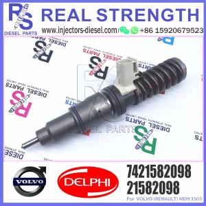 Quality Fuel Injector 20747798 85000675 21644600 85003950 7420747798 7421582098 E3.18 for V-O-L-V (RENAULT) MD9 3503 wholesale