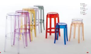 Quality plastic Ghost Bar Stool/transparent bar stool/clear bar stool wholesale