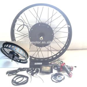 Quality 48v 1500w 24&quot;*4&quot; FAT electric bicycle conversion kit wholesale