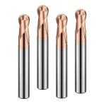 High Quality 2 Flute Ball Head End Mill Solid Carbide Endmills HRC 50/55/60/65