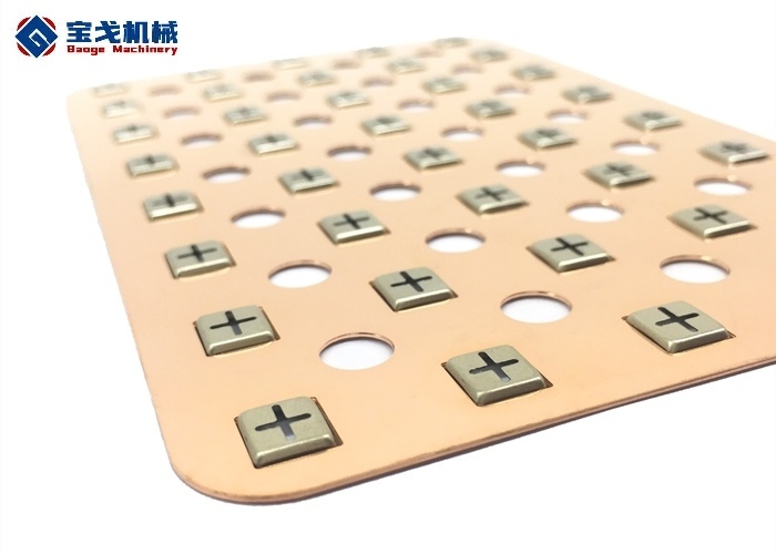 Copper Material Car Battery Terminal Connectors Busbar with Nickel Tag