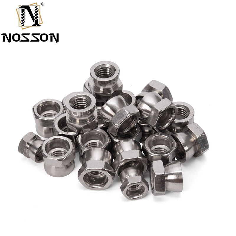 GB Standard Water Treatment Customized Chrome Plated M6 M8 Stainless Steel Hexagonal Anti-theft Security Guardrail Nut