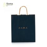 Grocery Full Color Printing Eco Friendly Kraft Paper Gift Bag