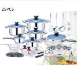 Kitchen Accessories Set 25pcs Non Stick Cooking Pot For Camping