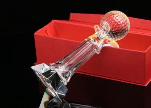 Quality Near - Pin Golf Trophy Cup With Crystal Golf Ball Custom Logo Accepted wholesale