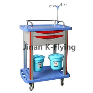 Quality ABS Plastic Treatment Hospital Delivery Medical Trolley Cart wholesale