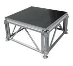 Adjustable Folding Aluminum Platform / Round Stage Platform 750kg/Sqm