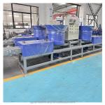 Customized 75mm*75mm Composite Hot Press Wooden Chips Pallet Feet Block Making