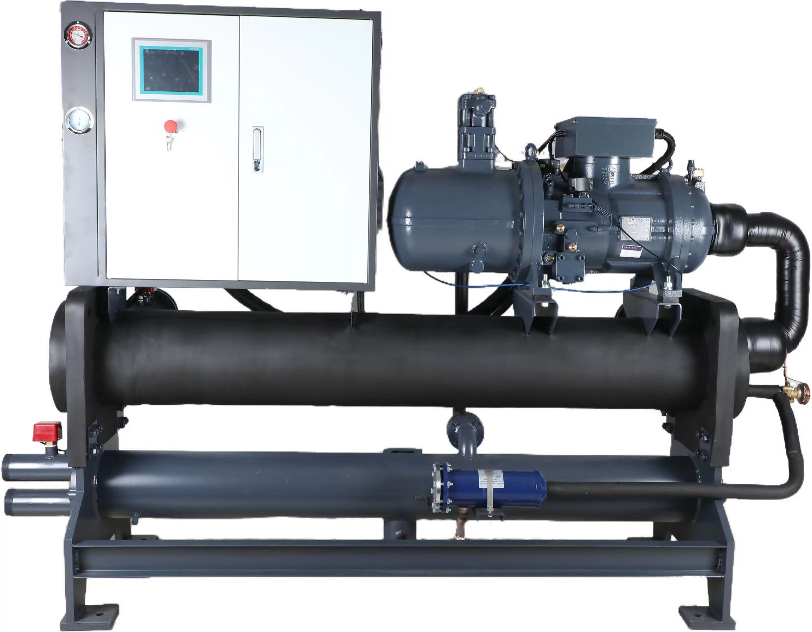 Ultra Low Temperature And Noise 50 HP Injection Molding Screw Water-cooled Chiller With Precise Temperature