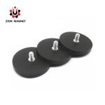 Rubber Coated Pot Magnets for Industrial Rare Earth Materials in Perfect Size