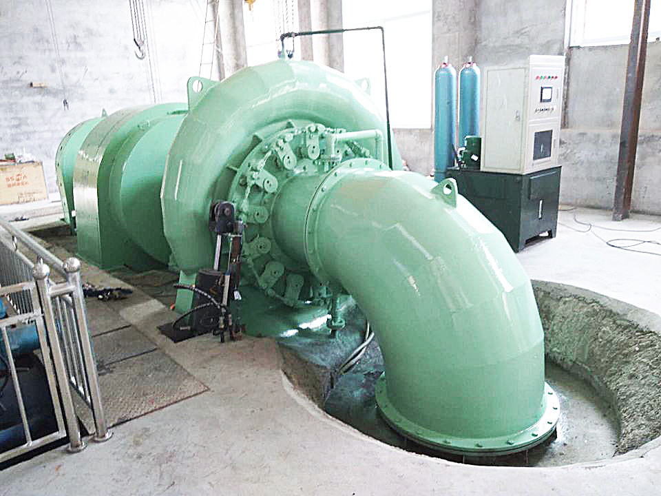 Automatic Control Water Turbine Indoor / Outdoor Vertical/Horizontal Installation