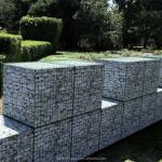 Manufactured Gabion Planter Box Cutting Service for Outdoor Steel Containment