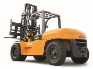 Quality Heavy Machinery Counterbalance Diesel Forklift Truck 10 Ton Large Capacity wholesale