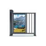 Advertising Pedestrian Entrance Gate Durable Remote Control With IC Card