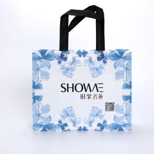 Quality Custom Logo Non-woven fabric recycle bag brand advertising can hold shoes / wine /ceramic boxes wholesale