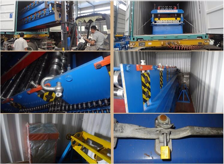 cnc roll forming machine steel gutter/ round downpipe making machine