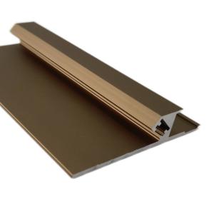 Quality GB/75237 Furniture wardrobe Aluminium Profile For Kitchen Cabinets wholesale