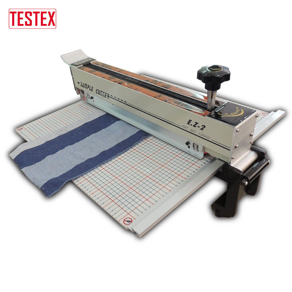 Laser Alignment Right Angle Rail Swatch Cutting Machine for Parallel Swatch Cutting