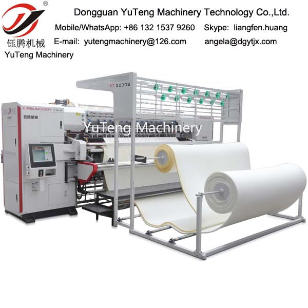 245cm Automatic Computerized Chain Stitch Quilting Machine For Mattress Foam