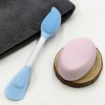 MHC Silicone Bath Brush for Face Scrubbing Silicone Facial Mask Skin Care Beauty