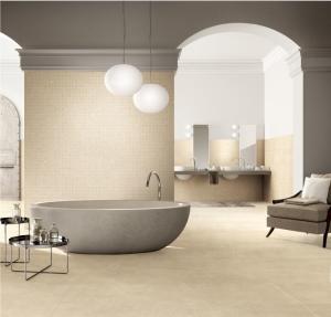 Quality Commercial Building Cream Yellow 600x600 Polished Floor Tiles wholesale