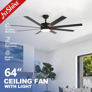 Quality 64 Inches Indoor Ceiling Fan With Light DC Motor Amart Control wholesale