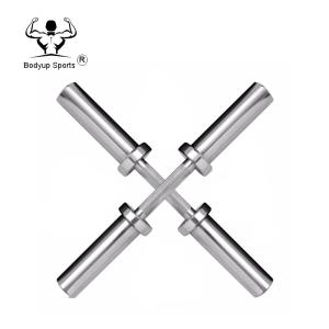 Quality 500mm Fitness Weight Bar , Weight Lifting Equipment Pure Steel Material wholesale